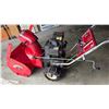 Image 7 : Sno-Trac Snow Blower, 5hp Tecumseh, 24" Wide, Electric or Pull Start, Model #310 600 502 - Working!