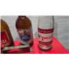 Image 3 : Antique Metal Coca-Cola Cooler 16" x 12" x 7", Drink Bottle and 3 Stubby Beer Bottles