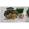 Image 3 : John Deere "D" Diecast 1/6th Scale Tractor, Vintage John Deere Steel Wheel Tractor