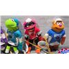 Image 3 : Set of 4 NHL 10" Muppets, Miss Piggy, Animal, Kermit, Fozzie