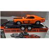 Image 3 : Wix 1966 Ford F-100, 1969 Ford Mustang Boss 302 with Trailer, 1/25th Die-Cast
