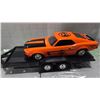 Image 5 : Wix 1966 Ford F-100, 1969 Ford Mustang Boss 302 with Trailer, 1/25th Die-Cast