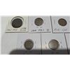 Image 2 : 1884 CDN Large Penny, Small Pennies 1921, 1928, 1929, 1932, 1933, 1936