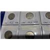 Image 2 : Eight Canada Nickels 1922, 1923, 1924, 1927, 1928, 1929, 1930, 1931