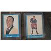 Image 2 : 1962-63 Topps NHL Cards #1 Phil Watson, #55 Ted Hampson