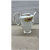 Image 8 : Royal Doulton Adrian H.4816 English Fine Bone China Teapot & Paragon Minuet Floral Coffee Pot (No