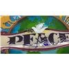 Image 7 : Stained Glass Style Round "Peace" Suncatcher with Animals and Globe Design, Metal Frame 21 1/2"