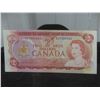 Image 5 : Set of UNC 1973 $1 Bill, UNC 1974 $2 Bill, AU 1975 $5 Bill, UNC 1971 $10 Bill