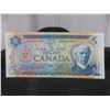 Image 8 : Set of UNC 1973 $1 Bill, UNC 1974 $2 Bill, AU 1975 $5 Bill, UNC 1971 $10 Bill