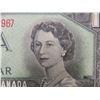 Image 2 : Uncirculated 1967 Canada $1 Bill