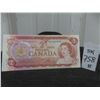 Image 1 : Uncirculated 1974 Canada $2 Bill