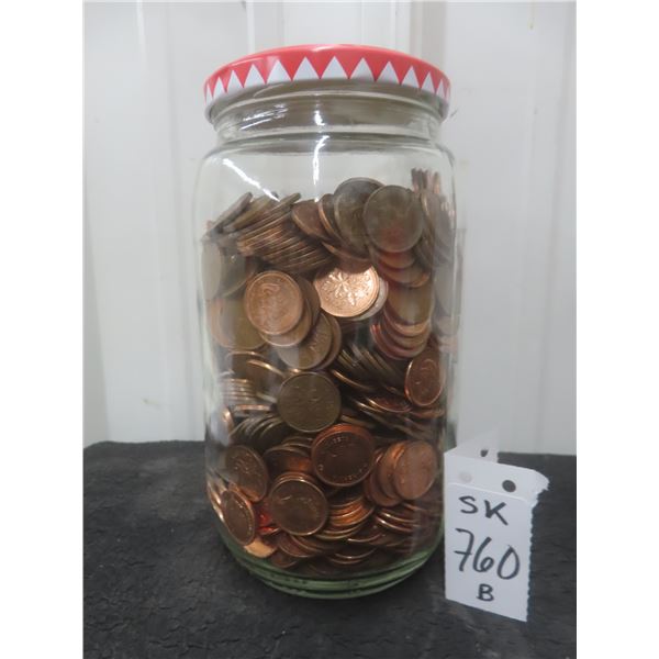 7 lbs Canada Pennies