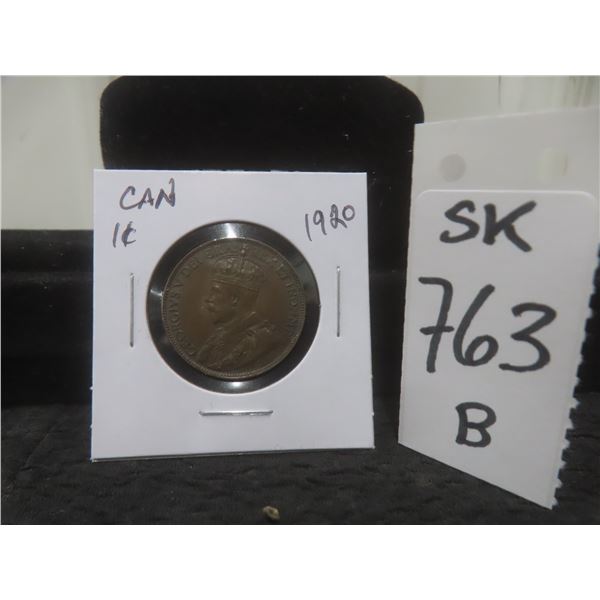 1920 Canada Large Penny (Last Year)