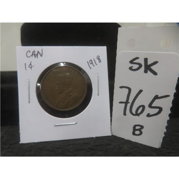 1918 Canada Large Penny