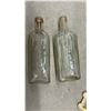 Image 3 : Lot of 6 Antique Glass Bottles - Rawleigh's, J.R. Watkins Co., Garton's H.P. Sauce & Others