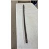 Image 3 : Antique Iron Pry Bar / Lever Tool with Tapered Flat End
