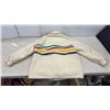 Image 4 : Hudson's Bay Company Pure Virgin Wool Blanket Coat with Multistripe Pattern, No Size Listed