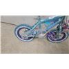 Image 3 : Disney Frozen 12" Girls Bicycle with Training Wheels, Basket, and Bell