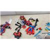 Image 7 : DC Comics Batmobile Vehicle with Assorted Marvel & DC Superhero Action Figures and More