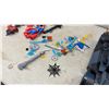 Image 8 : DC Comics Batmobile Vehicle with Assorted Marvel & DC Superhero Action Figures and More
