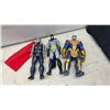 Image 2 : Assorted Marvel and DC Superhero Action Figures, Hulk, Spider-Man, Captain America, and More