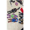Image 3 : Assorted Marvel and DC Superhero Action Figures, Hulk, Spider-Man, Captain America, and More