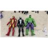 Image 4 : Assorted Marvel and DC Superhero Action Figures, Hulk, Spider-Man, Captain America, and More