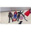 Image 5 : Assorted Marvel and DC Superhero Action Figures, Hulk, Spider-Man, Captain America, and More