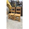 Image 6 : Children's Activity Table 17 x 33 x 32" with Storage Bins, Two Wooden Chairs, and Train Set