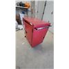 Image 2 : Red Metal Rolling Tool Cabinet with Double Doors,, and Casters 38 x 33 x 21"