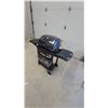 Image 2 : Master Chef 2-burner Electic BBQ Grill with Side Shelf, Warming Rack, and Storage Basket Appears
