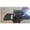 Image 4 : Master Chef 2-burner Electic BBQ Grill with Side Shelf, Warming Rack, and Storage Basket Appears