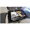 Image 6 : Master Chef 2-burner Electic BBQ Grill with Side Shelf, Warming Rack, and Storage Basket Appears
