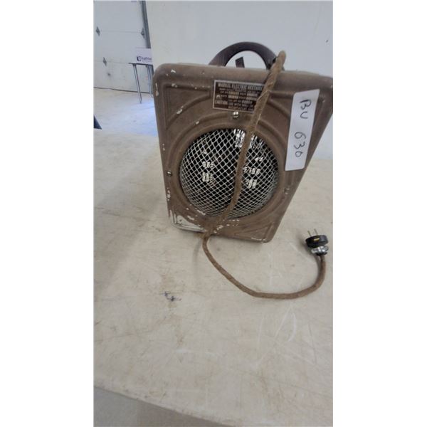 Markel Electric Heetaire Portable Space Heater with Cloth Cord
