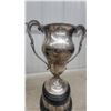 Image 3 : Manitoba Curling Club past President Silver-Plated Trophy with Winner Plaques and More1930.S