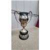 Image 6 : Manitoba Curling Club past President Silver-Plated Trophy with Winner Plaques and More1930.S
