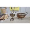 Image 8 : Manitoba Curling Club past President Silver-Plated Trophy with Winner Plaques and More1930.S