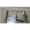 Image 2 : Sessions Self Starting Square Electric Wall Clock Vintage 14 x 14"