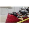 Image 2 : Decorative Horn Ship Model with Dragon Figurehead on Wooden Base, 20" Long