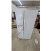 Image 1 : Kenmore Side-By-Side Refrigerator with Ice and Water Dispenser, White 66 x 33 x 30"