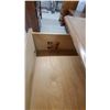 Image 6 : VilasMaple Chest of Drawers with Brass Bail Pulls, 3 Drawers 31 x 30 x 18"