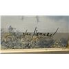 Image 2 : Van Hersen Signed Oil Painting, Winter Landscape Scene in Ornate Frame 31 x 42"