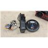 Image 11 : Vintage Audio Lot: Sylvania Boombox, Philips CD Player, Sony Recorder, Olympus Recorder, iSound