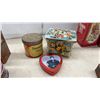 Image 3 : Collection of Vintage Advertising Tins Including Pepsi-Cola, Maxwell House, Ritz, Dominion Tobacco