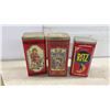 Image 7 : Collection of Vintage Advertising Tins Including Pepsi-Cola, Maxwell House, Ritz, Dominion Tobacco
