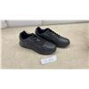 Image 1 : Shoes for Crews Black Slip & Oil Resistant Work Shoes, Lace-Up, Blue Insole Size 9