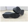 Image 4 : Shoes for Crews Black Slip & Oil Resistant Work Shoes, Lace-Up, Blue Insole Size 9