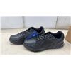 Image 7 : Shoes for Crews Black Slip & Oil Resistant Work Shoes, Lace-Up, Blue Insole Size 9
