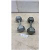 Image 1 : 15 Lb Cast Iron Hex Dumbbells, Set of 2