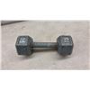 Image 2 : 15 Lb Cast Iron Hex Dumbbells, Set of 2